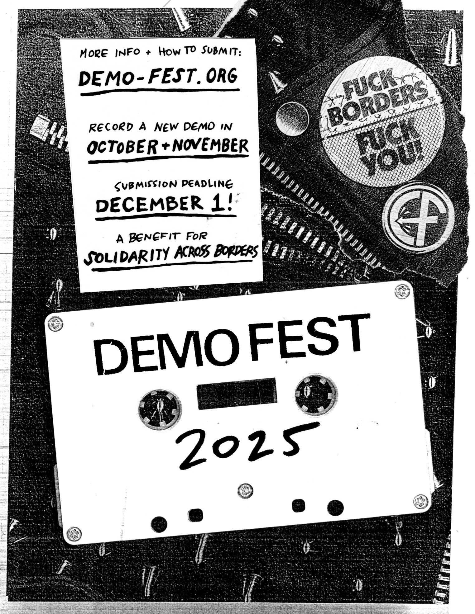 DEMO FEST 2025 flyer